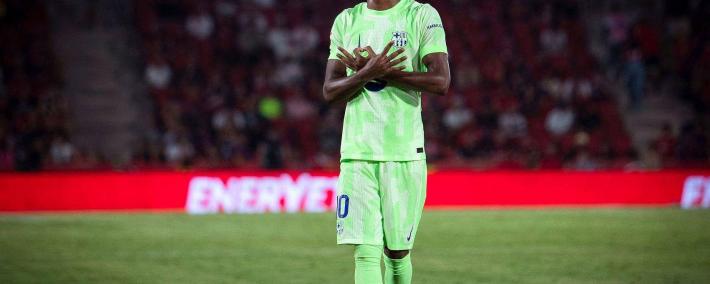 【西甲】新10号亚马尔传射建功，巴塞罗那大胜马洛卡