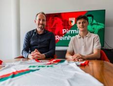 官方：奥格斯堡续约18岁青年队中场赖因海默