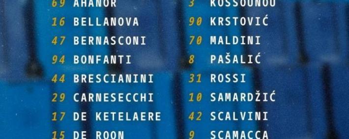 亚特兰大首轮大名单：德凯特拉雷、扎莱夫斯基在列，卢克曼缺席