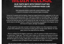 分道(dào)敭(yáng)镳！多伦多猛龙总冠军功臣正式(shì)离队