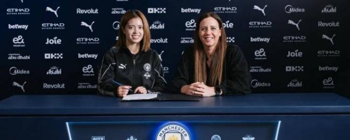 曼(màn)城官(guān)方：日本女足国脚长谷川唯续約(yuē)2年，新合同至2029年