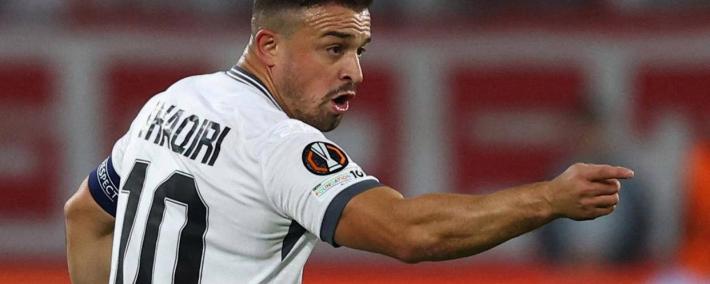 欧联杯：沙奇里未能破门，弗赖堡2-1战胜巴塞尔