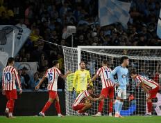 马德里竞技1-1塞尔塔 距榜首8分