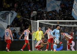 马德里竞技1-1塞尔塔 距榜首8分