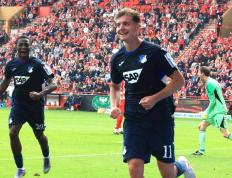 霍(huò)芬海姆3-2逆(nì)轉(zhuǎn)沃爾(ěr)夫斯堡，布格爾(ěr)双响，继续豪取3连胜