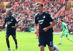 霍(huò)芬海姆3-2逆(nì)轉(zhuǎn)沃爾(ěr)夫斯堡，布格爾(ěr)双响，继续豪取3连胜