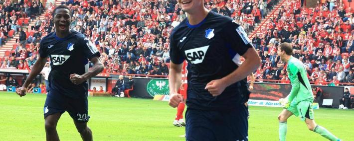 霍(huò)芬海姆3-2逆(nì)轉(zhuǎn)沃爾(ěr)夫斯堡，布格爾(ěr)双响，继续豪取3连胜