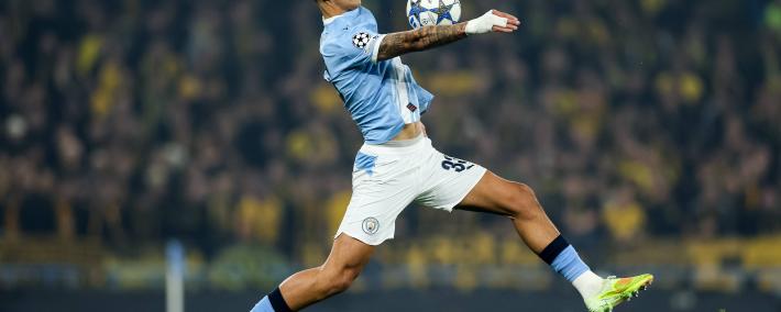 （外代二线）足球——欧冠联赛：曼城胜多特蒙德