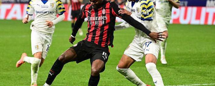 AC米兰2-2帕尔馬(mǎ) 萊(lái)奥建功