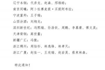 曝CBA体测30名运动员未通过 需要进行补测