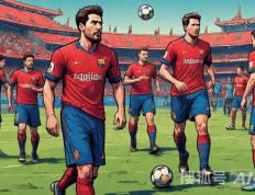 西甲：巴塞羅(luó)那VS赫羅(luó)納(nà)