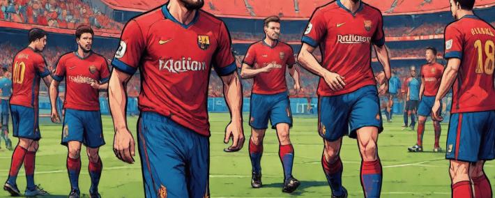 西甲：巴塞羅(luó)那VS赫羅(luó)納(nà)