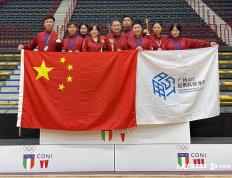 代表中国出征世界杯 广应科毽球(qiú)队夺得两枚金牌
