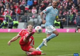 足球——德甲(jiǎ)：拜仁慕尼黑胜柏林(lín)联合