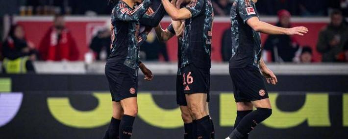 拜仁慕尼黑客场大胜云达不来梅