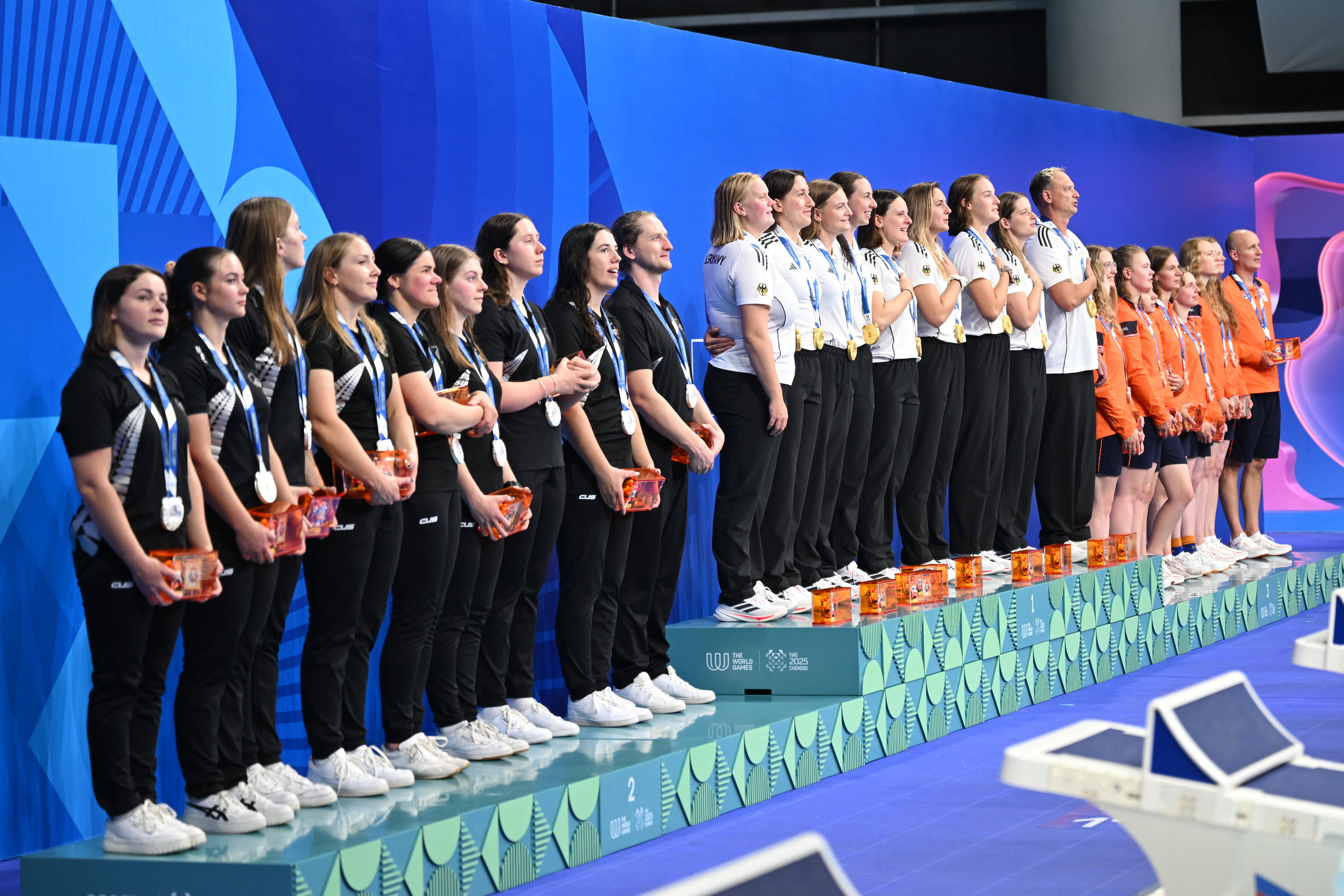 (成都世运会)皮艇球(qiú)——女子决赛:德国隊(duì)夺冠