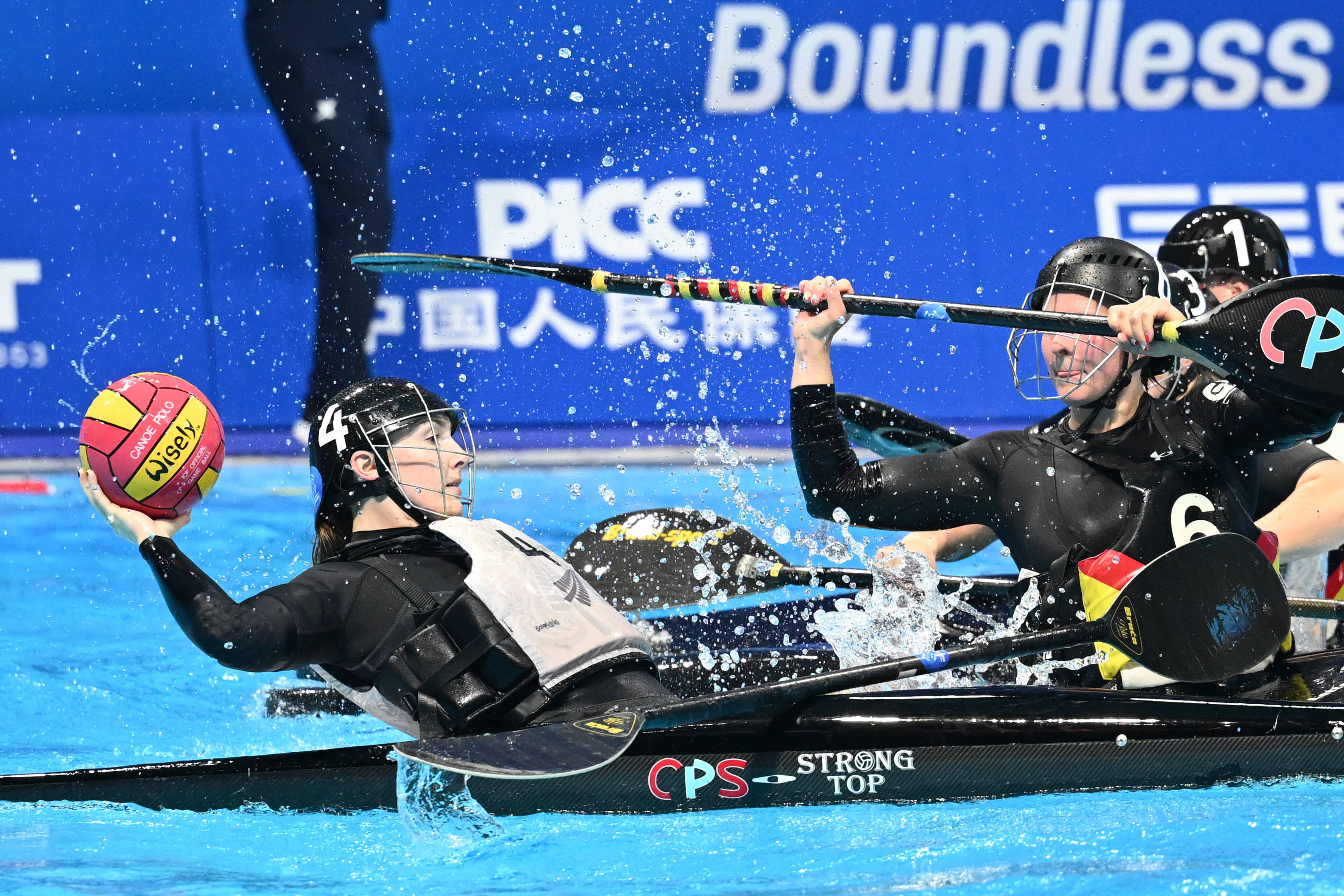 (成都世运会)皮艇球(qiú)——女子决赛:德国隊(duì)夺冠