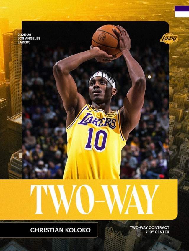 重磅(bàng)!官宣:洛杉矶湖人正式签下26+12内线悍将