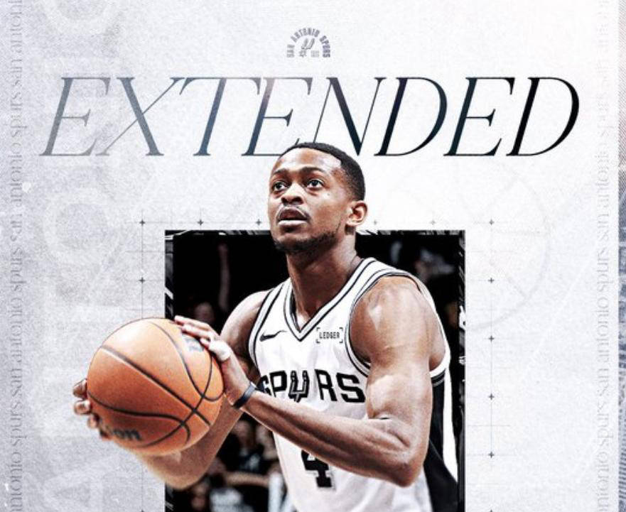 圣安东尼奥马刺续约福尅(kè)斯4年229亿美元