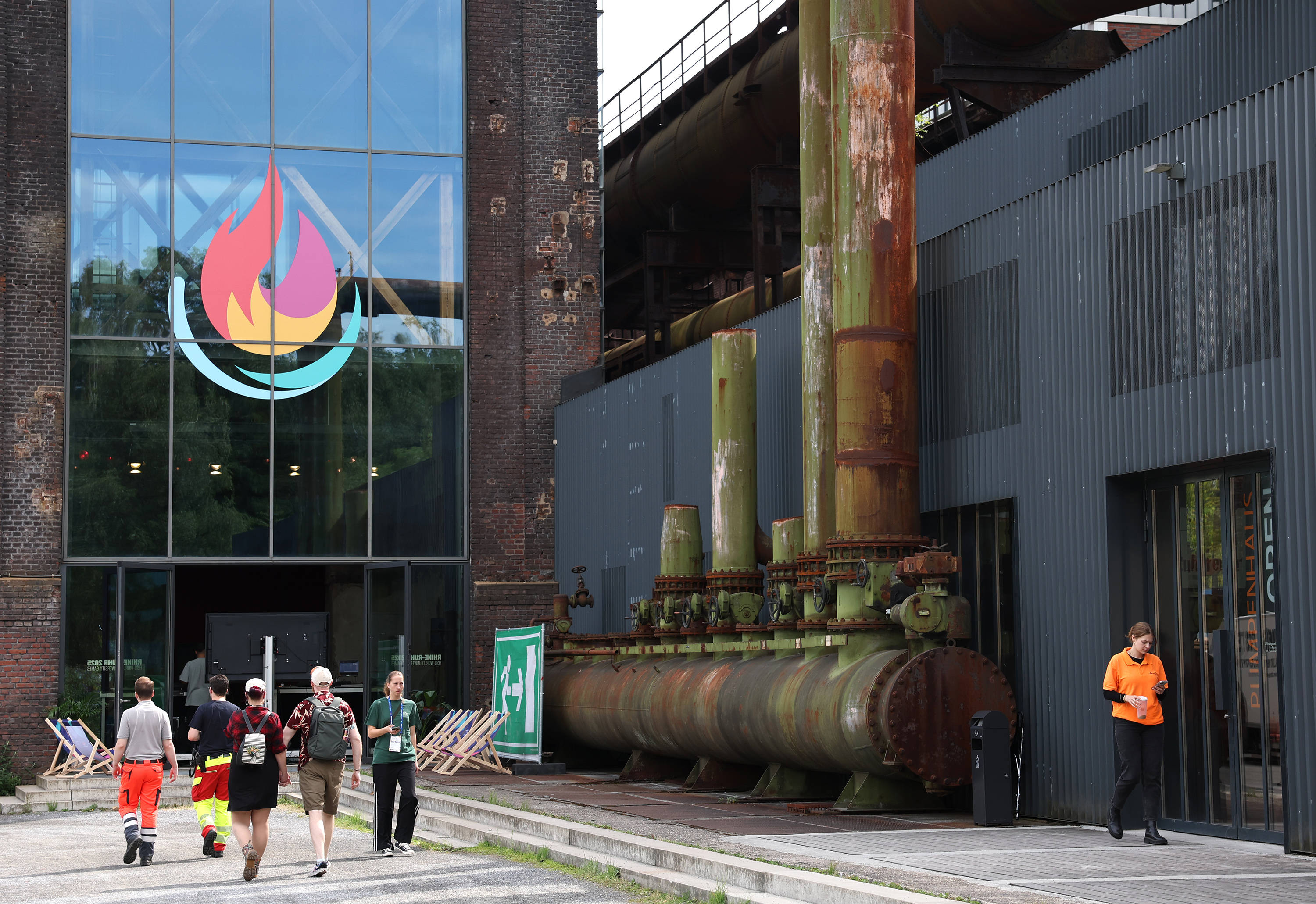 探访莱茵-鲁尔大运会三人(rén)籃(lán)球比赛場(chǎng)馆——“波鸿世纪厅”