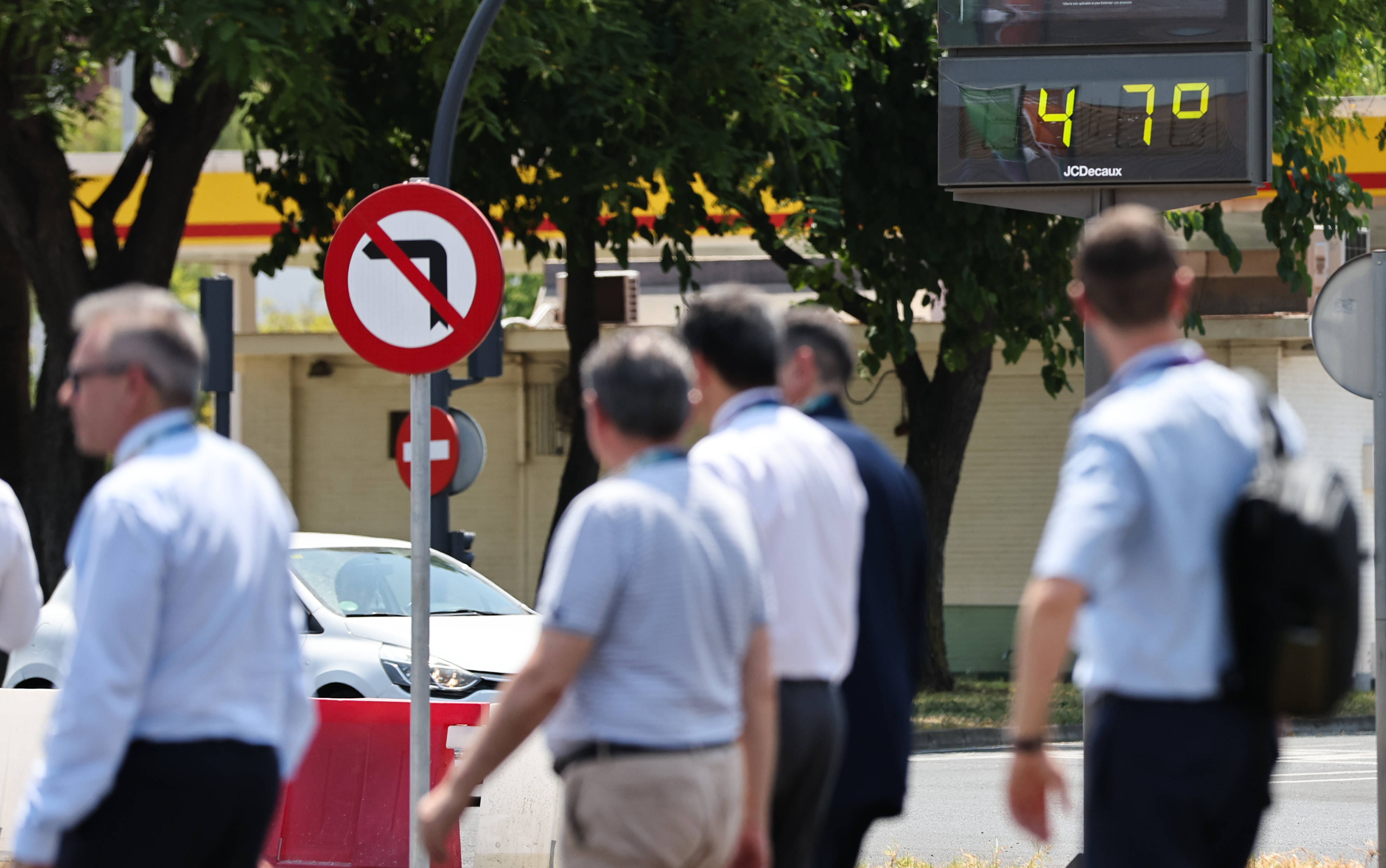 西班牙塞维利亚：烈日炎炎