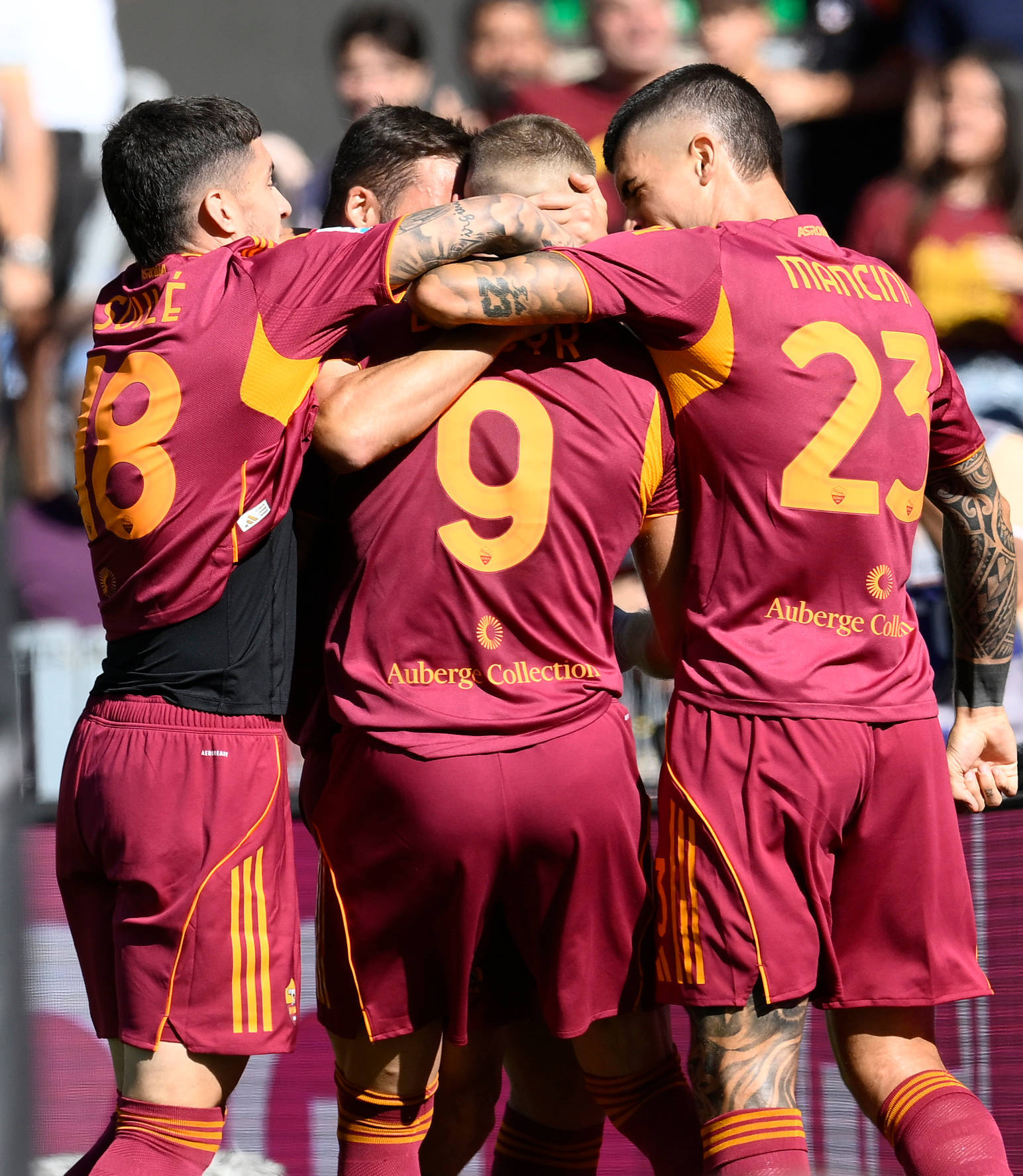 （体育(yù)）足球——意甲：罗马胜维罗纳