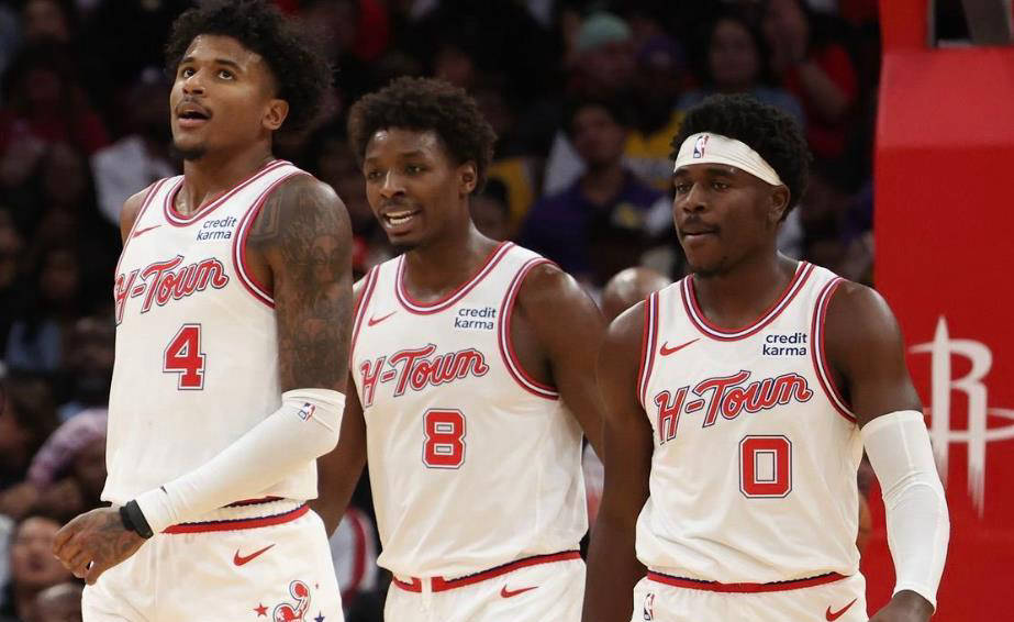 火箭队备战布鲁克林篮网！4位核心冷漠气氛压抑，输球将雪上加霜