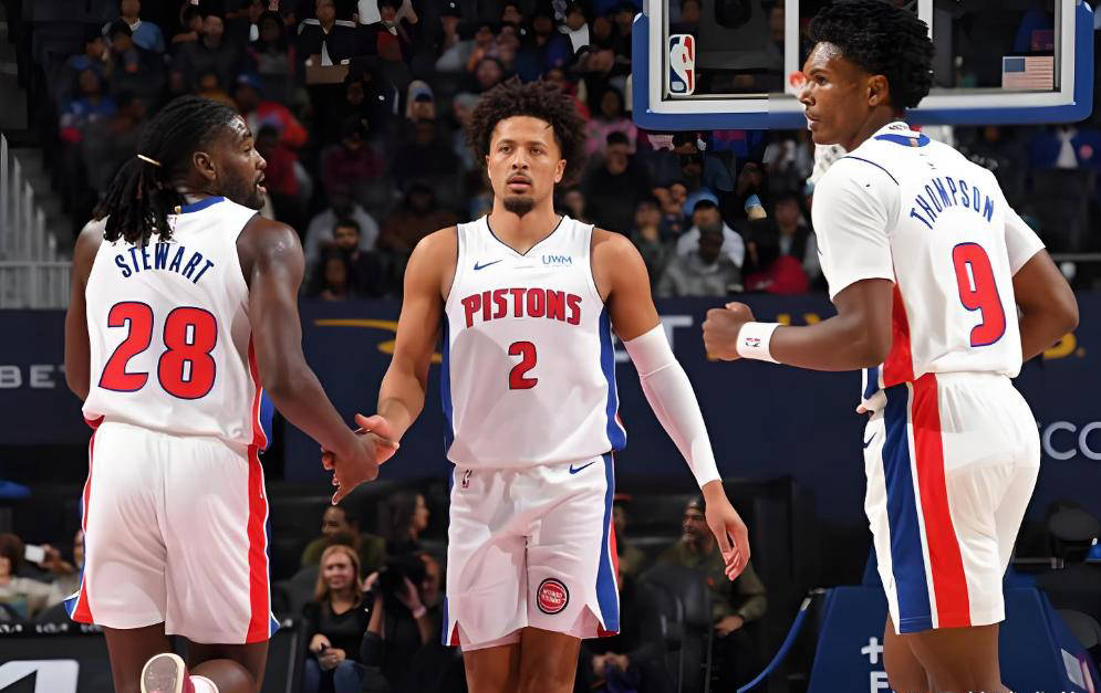 坎宁安时代，底特律(lǜ)活塞的浪漫传承