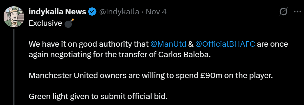 曝阿莫林与安德森通道交谈，其明夏愿加盟曼联！冬窗9000万豪购没戏