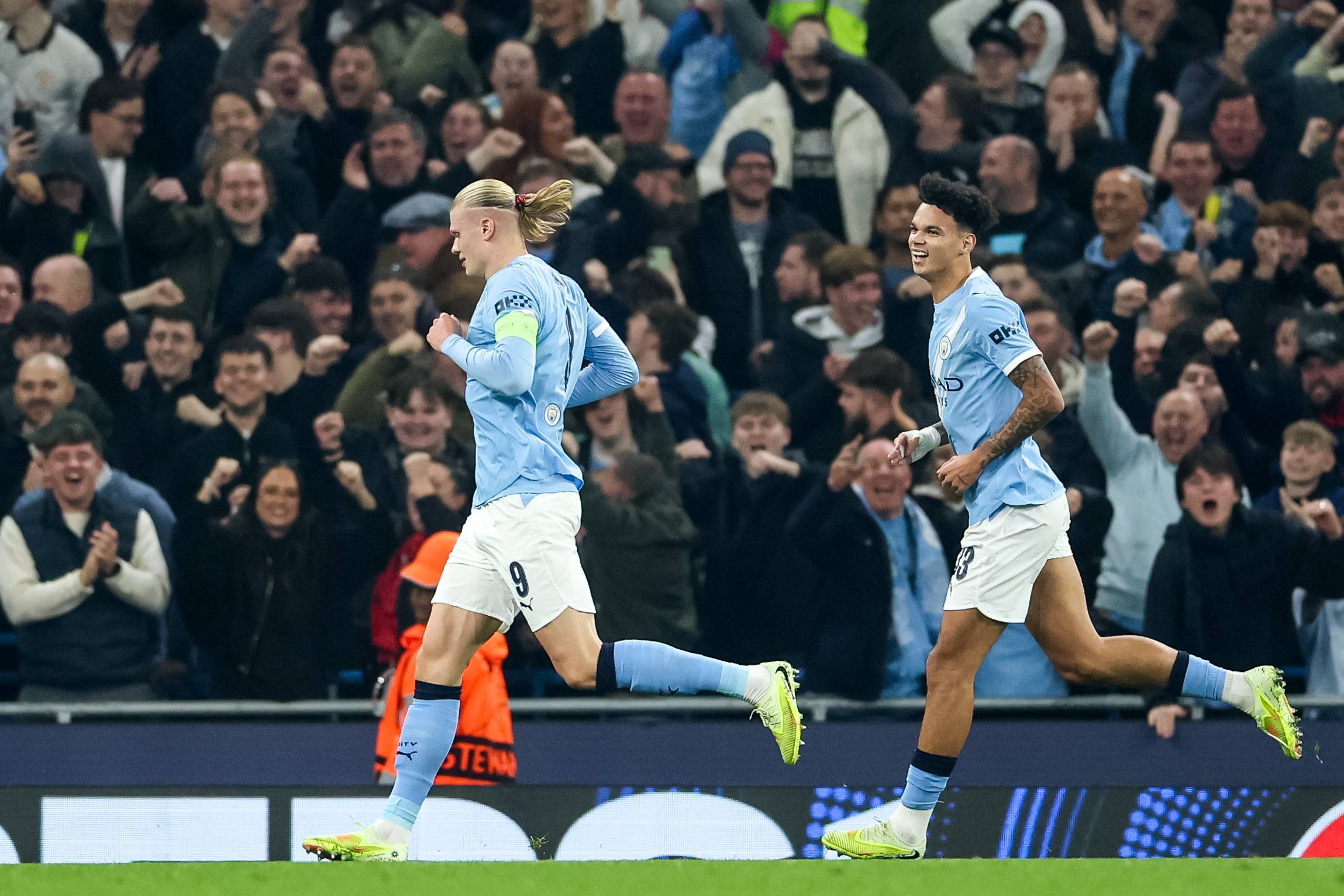 （外代二线）足球——欧冠联赛：曼城胜多特蒙德