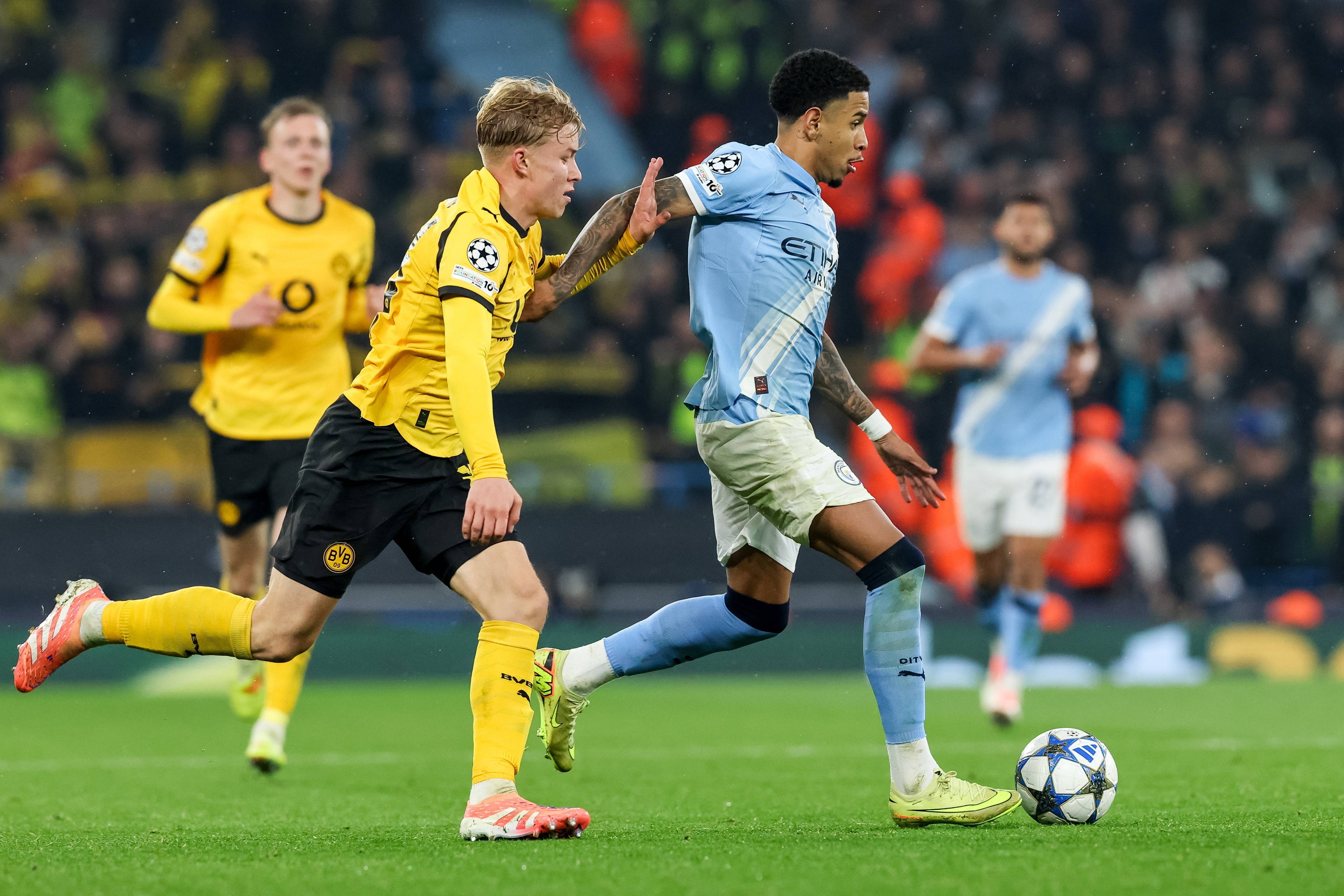 （外代二线）足球——欧冠联赛：曼城胜多特蒙德