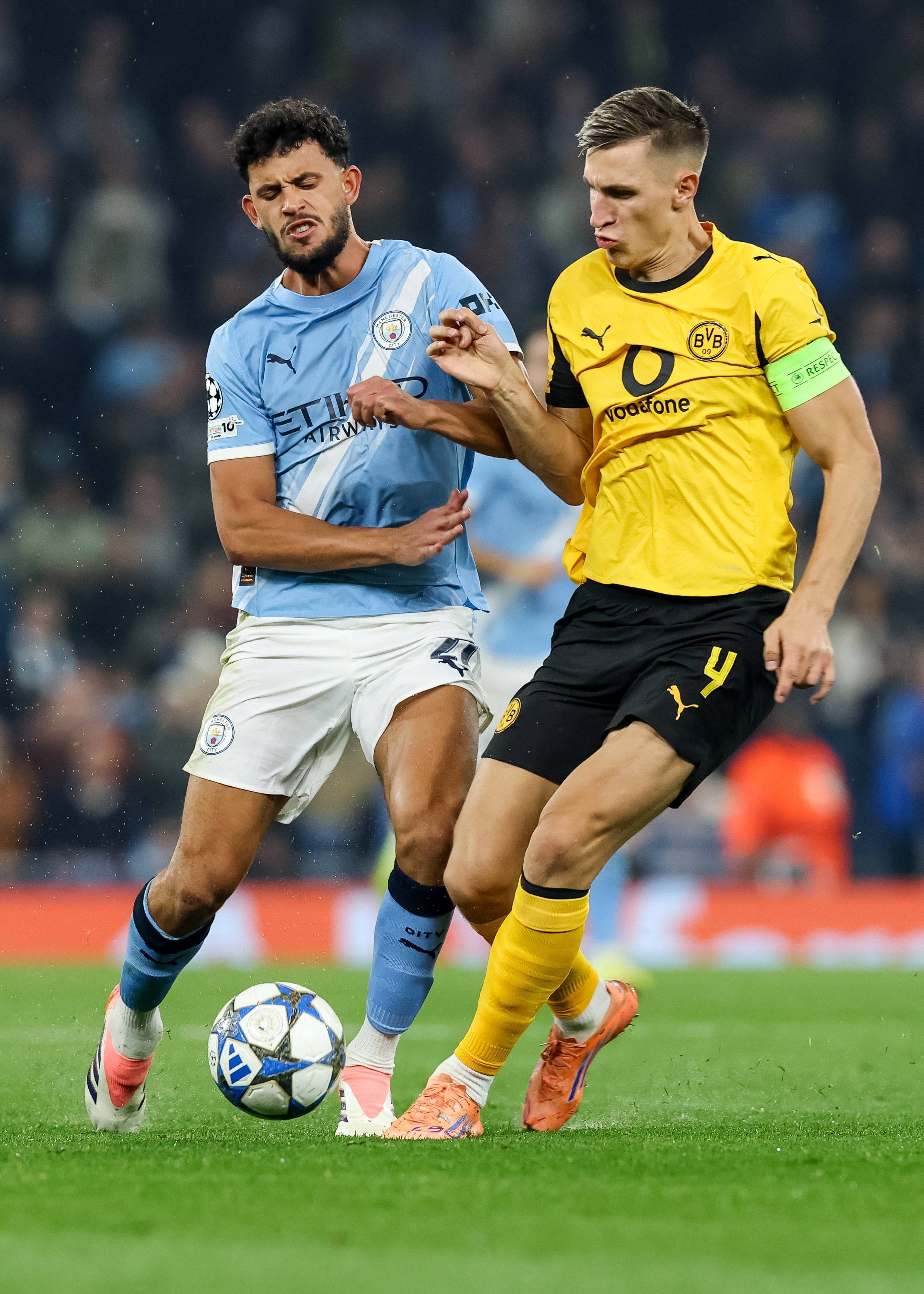 （外代二线）足球——欧冠联赛：曼城胜多特蒙德