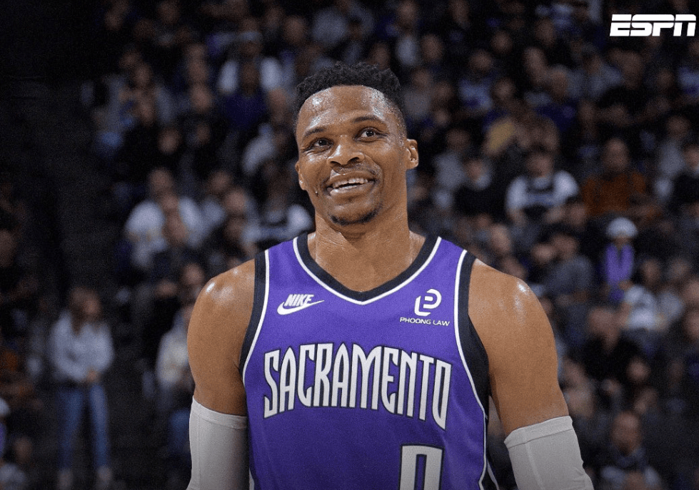 尘埃落定！威斯布鲁克正式加盟萨克拉门托国王