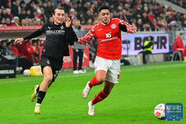 足球 | 德(dé)甲：美因茨不敌门兴格拉德(dé)巴赫