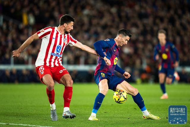 足球 | 西甲：巴塞罗那胜马德里竞技