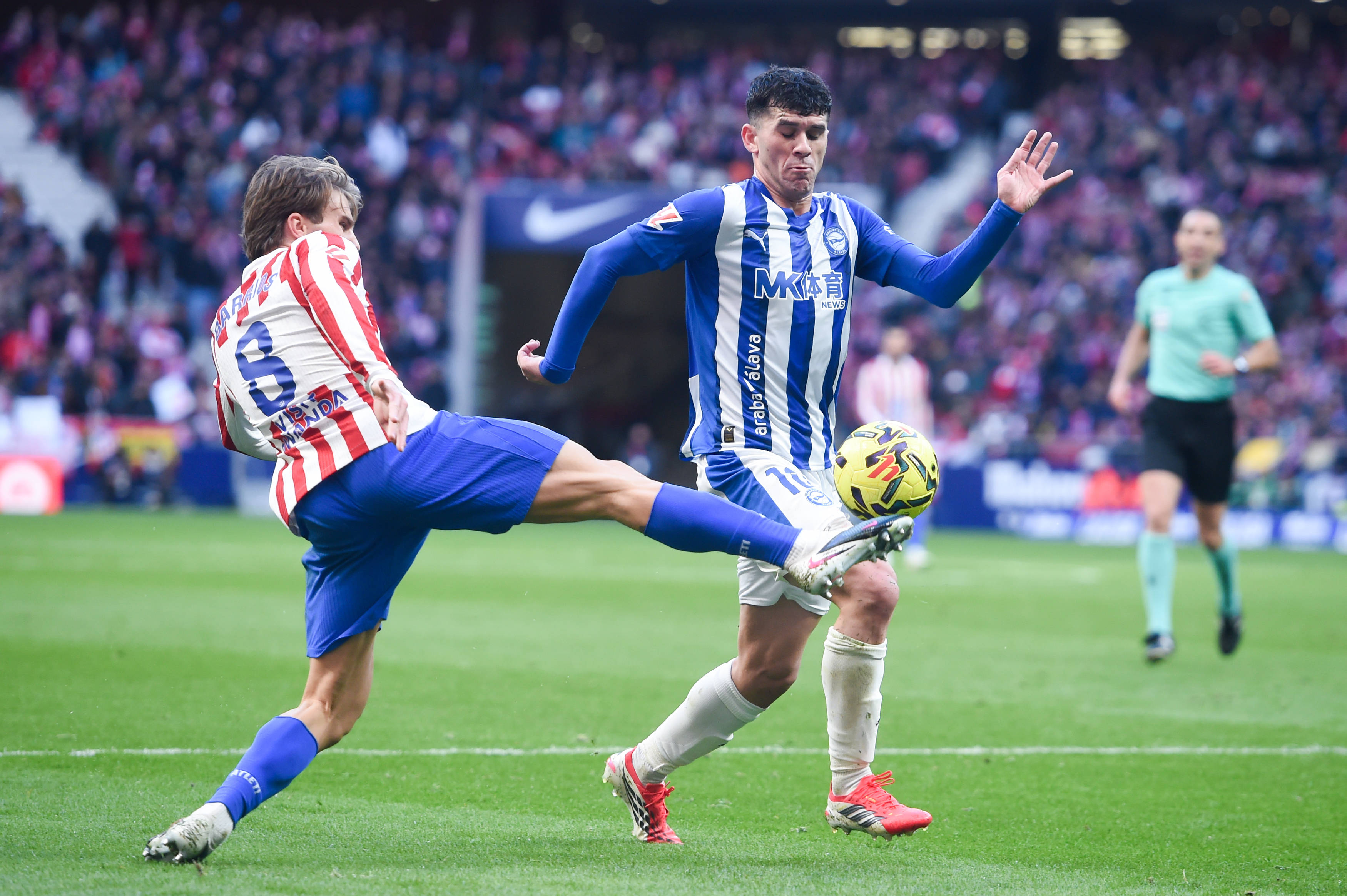 （体育(yù)）足球——西甲：马德里竞技胜阿拉維(wéi)斯(sī)