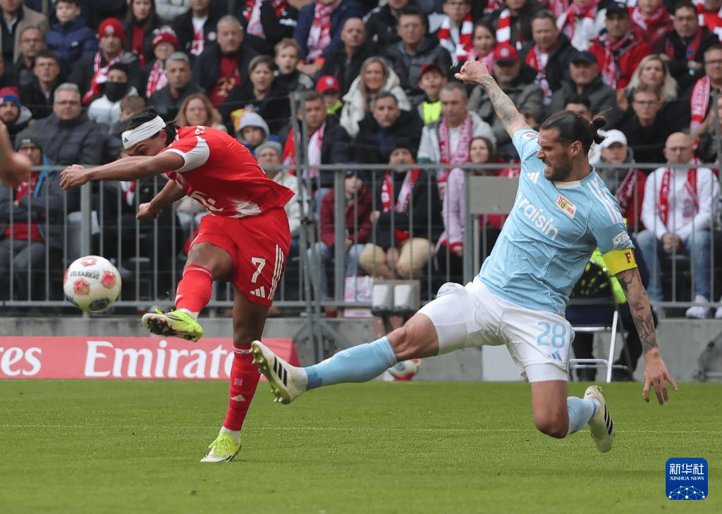 足球——德甲(jiǎ)：拜仁慕尼黑胜柏林(lín)联合