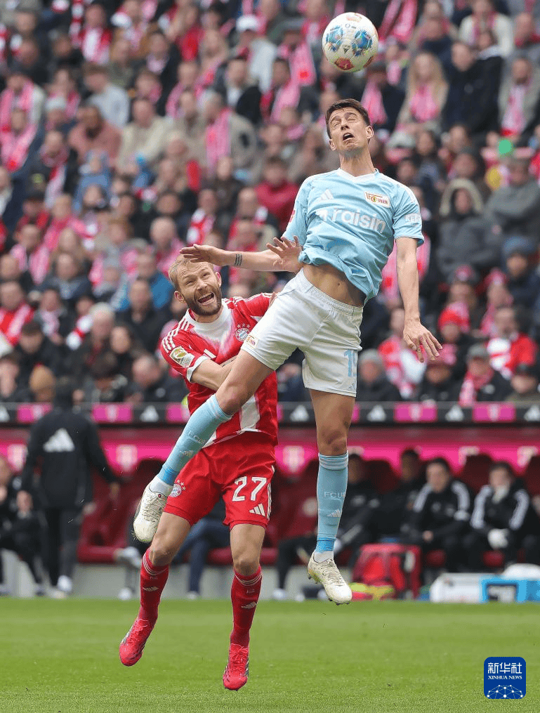 足球——德甲(jiǎ)：拜仁慕尼黑胜柏林(lín)联合